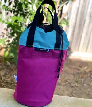 ECOPAK tm Ultralight Rope Bag for Canyoneering V2