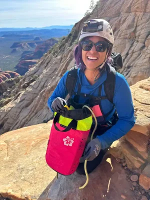 ECOPAK tm Ultralight Rope Bag for Canyoneering V2