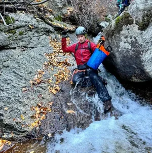 ECOPAK tm Ultralight Rope Bag for Canyoneering V2