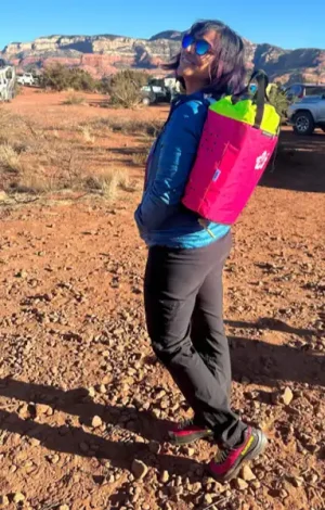 ECOPAK tm Ultralight Rope Bag for Canyoneering V2